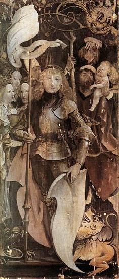 Matthias Grunewald Fourteen Saints Altarpiece oil painting picture